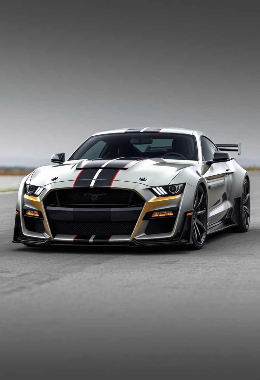 Innovative lighting solutions, including dynamic LED arrangements, give Mustang concepts a modern edge, adding both style and functionality to their appearances