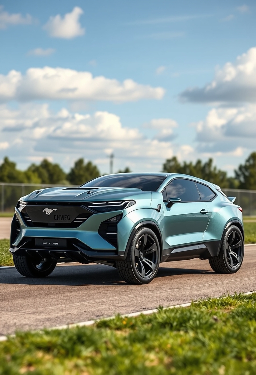 The use of sleek, futuristic color palettes in the custom designs elevates the Mustang's appearance, combining bold hues with subtle metallic finishes for added flair